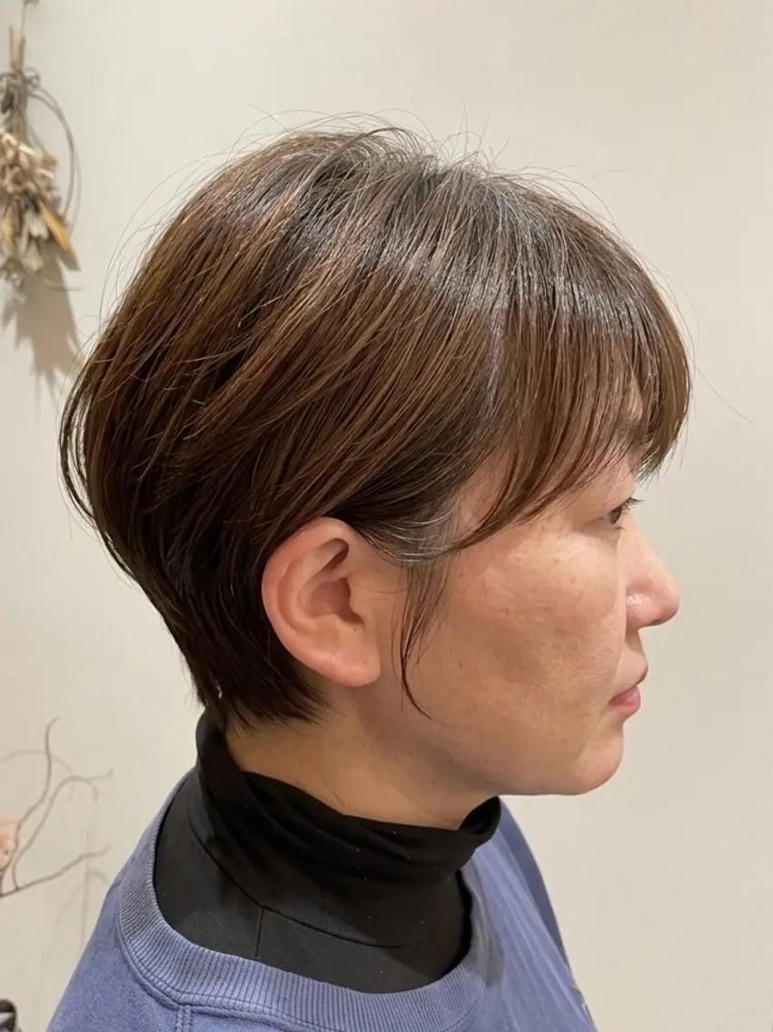ショート カット トリートメント 松永 佑弥のヘアスタイル