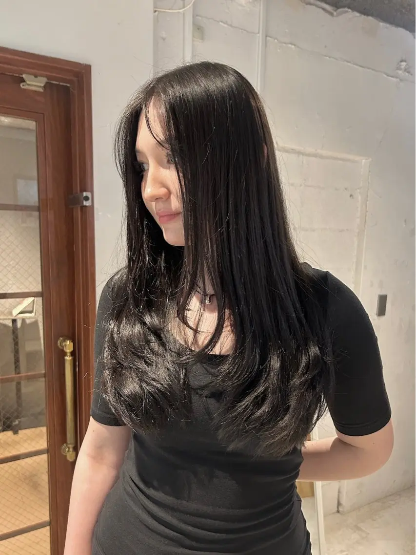 ロング カットモデル募集中 🪐✩ 大久保 那奈のヘアスタイル