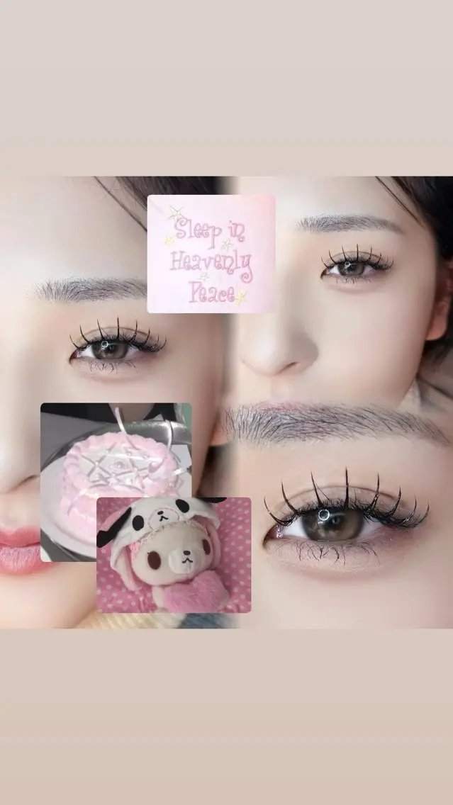 マツエク・マツパ マツエク 。ꕤ°₊sakura 束感まつ毛⊹𓈒✿のマツエク・マツパデザイン