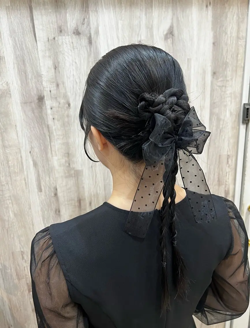 ヘアアレンジ ヘアセット ヘアメイクネイリスト hidemi中目黒のヘアスタイル