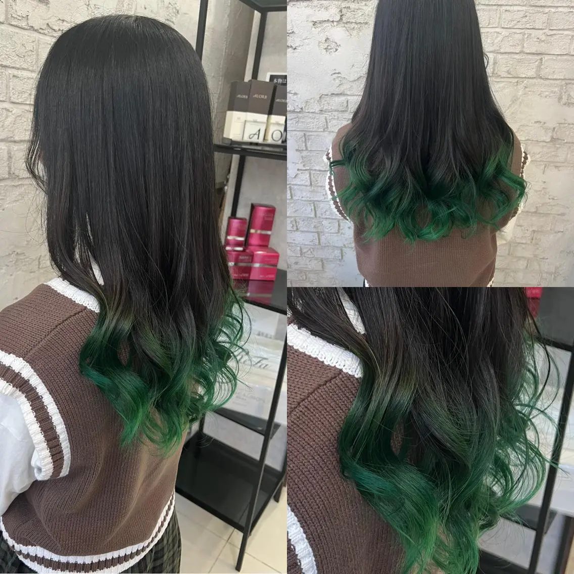 ロング カラー カット ヘアカラー トリートメント エクステ＆艶カラー 🎀YURINA🎀のヘアスタイル