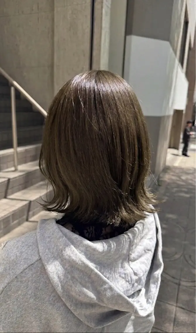 ミディアム NAHO ︎︎のヘアスタイル