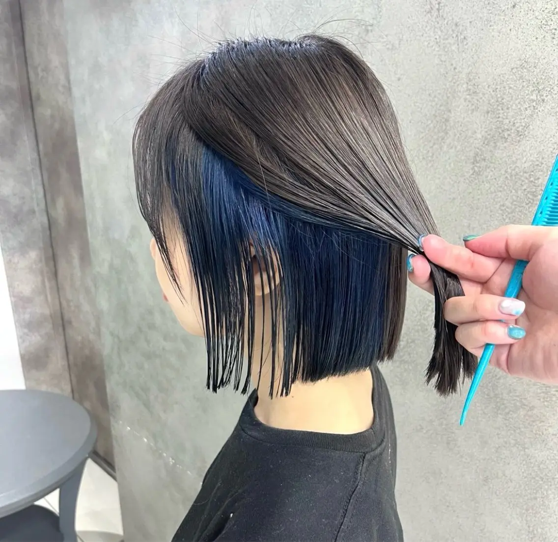 ショート ヘアカラー 艶カラー🐳🫧 サヤカ 🐳のヘアスタイル