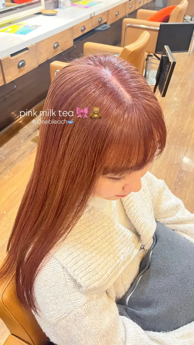 カラー 🌿たかはし ゆいな 🌿のヘアスタイル