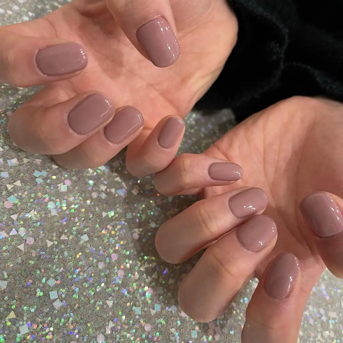 ネイル ワンカラーネイル Wish Nail 恒川のネイルデザイン