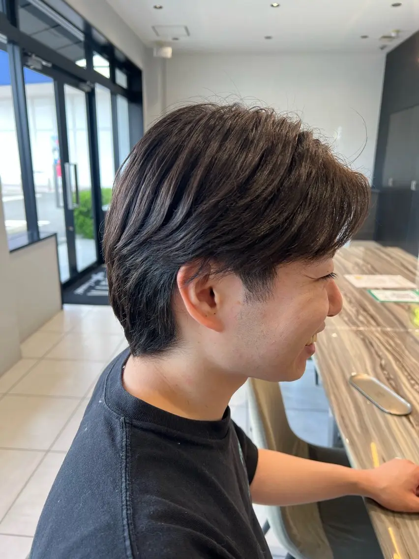 メンズ カット 吉田 泰我のヘアスタイル