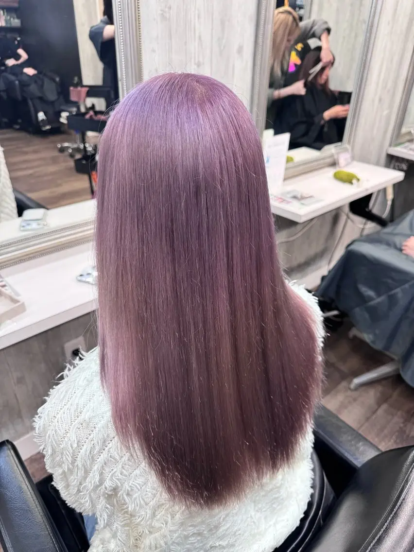 ロング ヘアカラー トリートメント ✨池袋ブリーチ特化 Hibiki✨のヘアスタイル