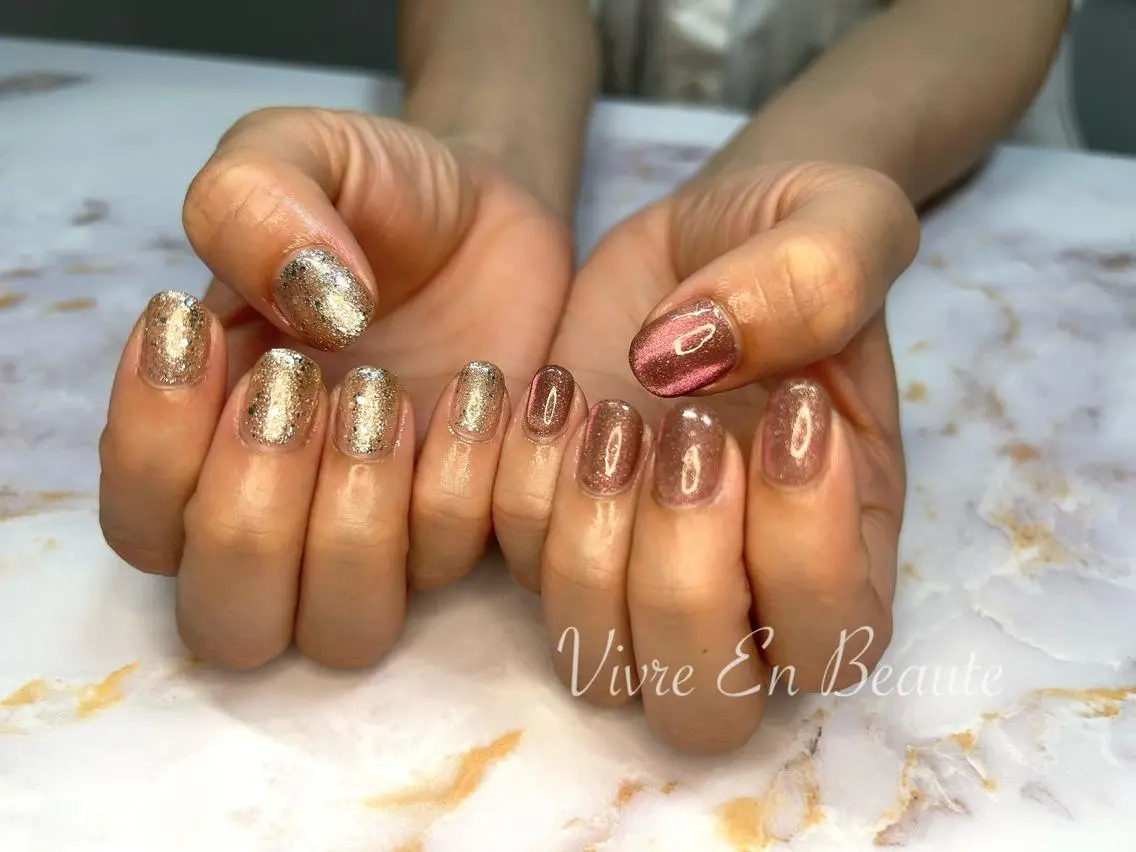 ネイル マグネットネイル ワンカラーネイル S Nailのネイルデザイン