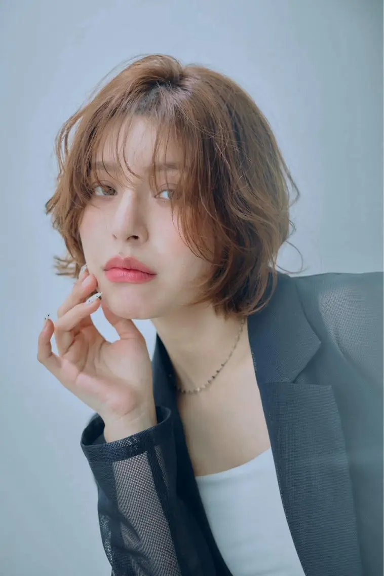 ショート カット ヘアカラー トリートメント attra アトラのヘアスタイル