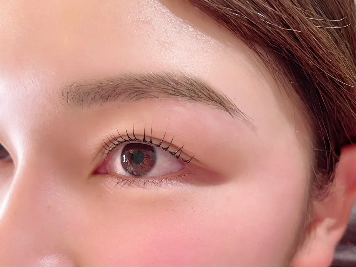 まつげパーマ✖️美眉スタイリングの写真