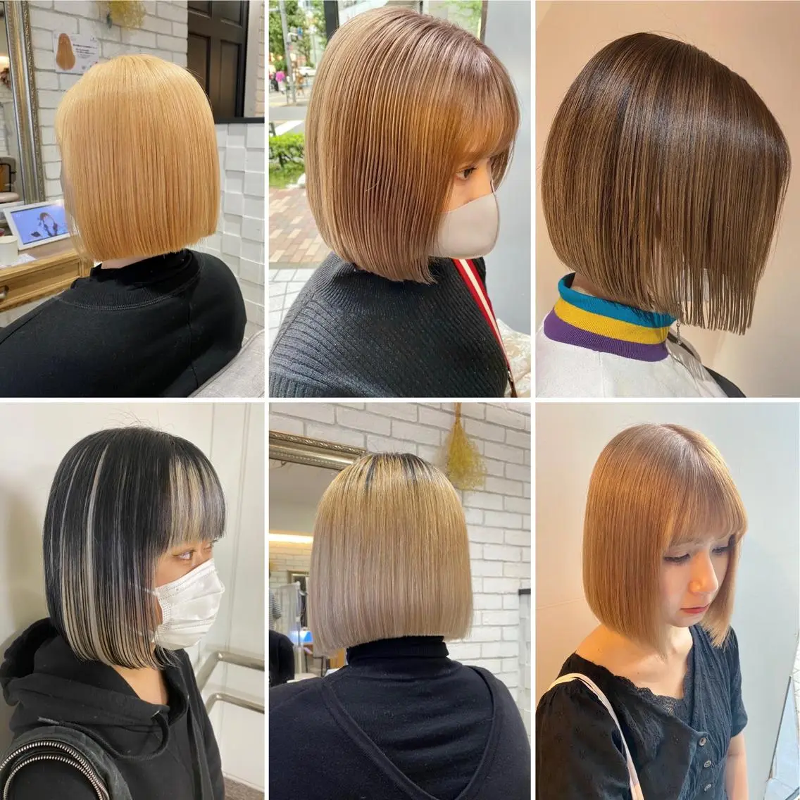 ショート masa/ボブ特化/ ぷつっとボブのヘアスタイル