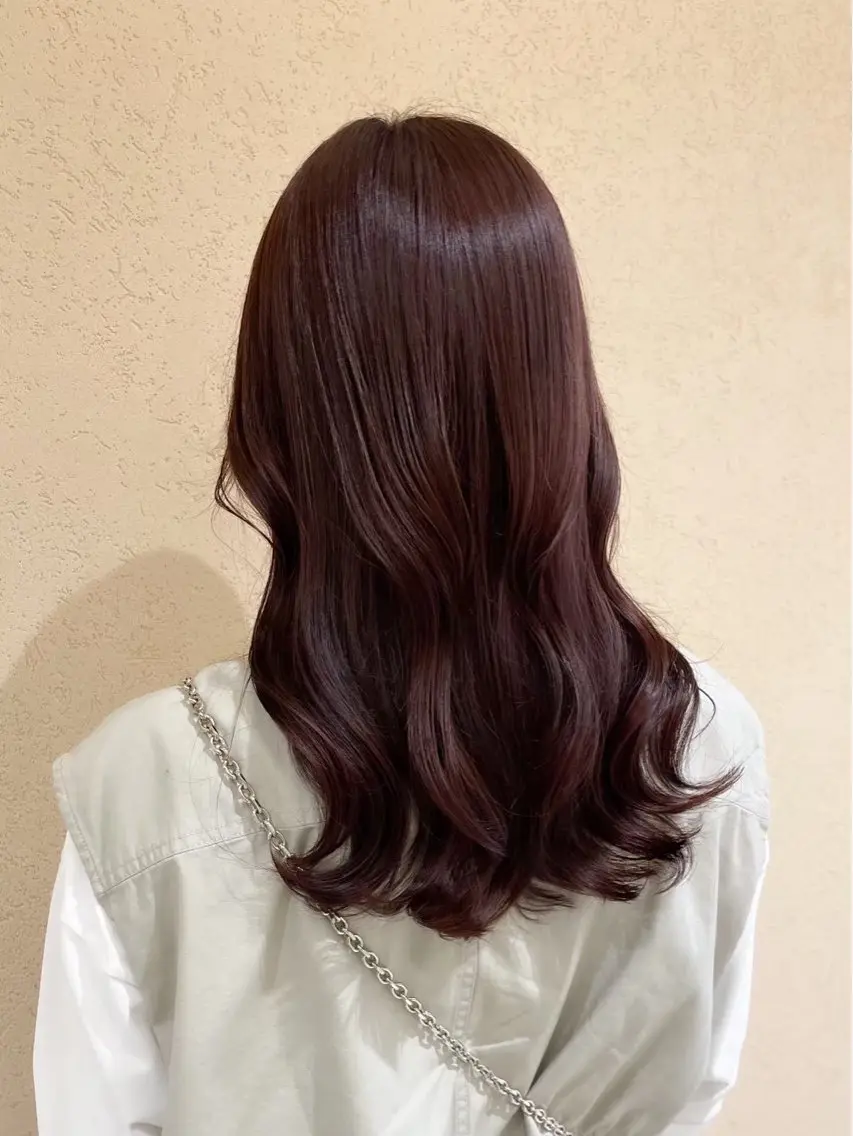 【平日限定】ワンカラー 暖色🍒❤️の写真