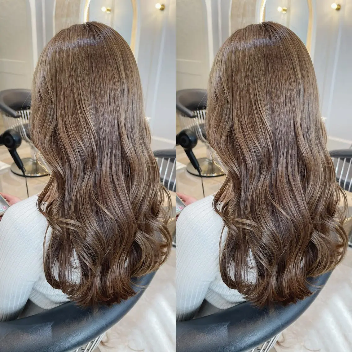 ロング カラー ベージュカラー 佐々木 裕一のヘアスタイル