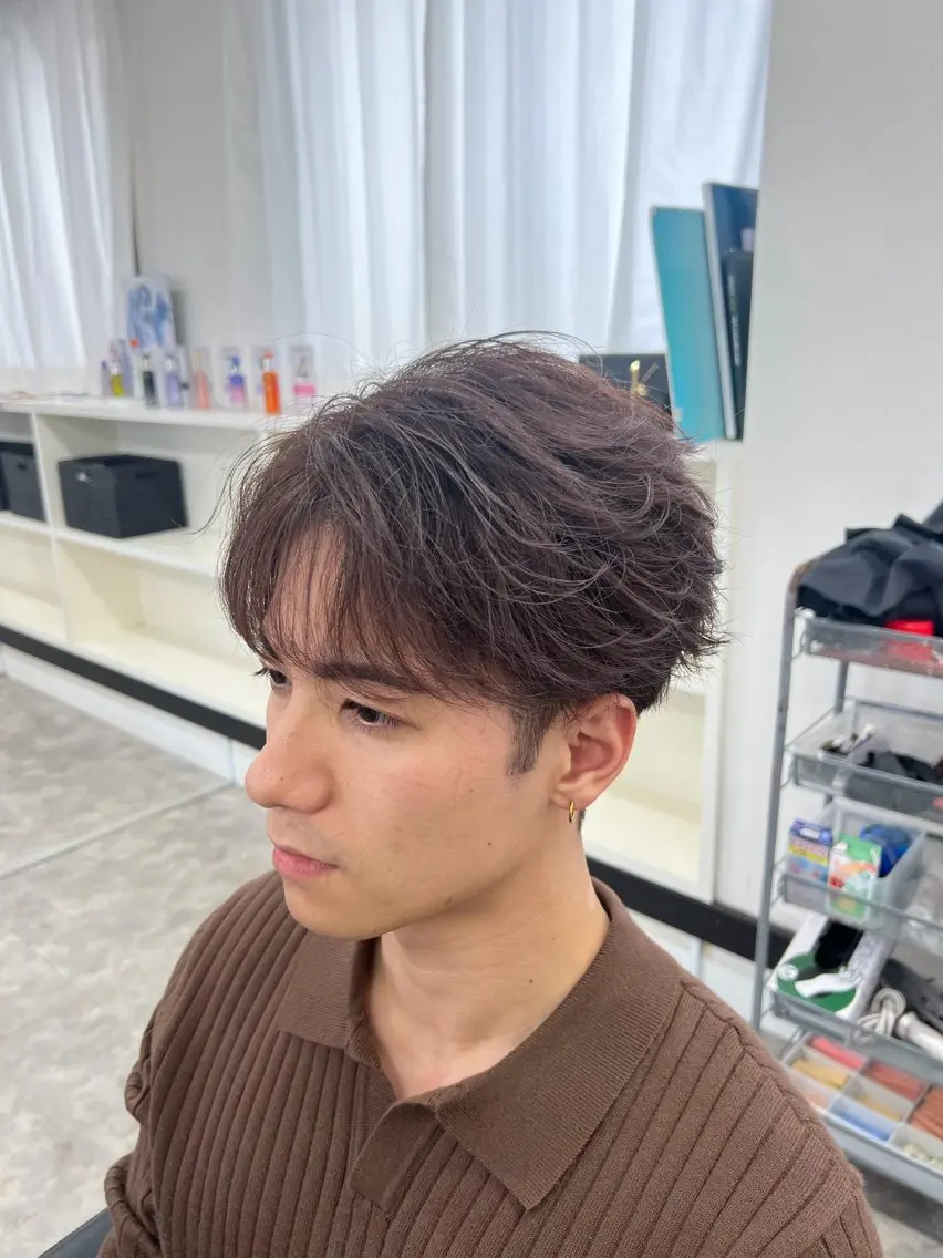 🌟《カッコよく清潔感をより引き出す》メンズカット+炭酸スパ+眉カット🌟の写真