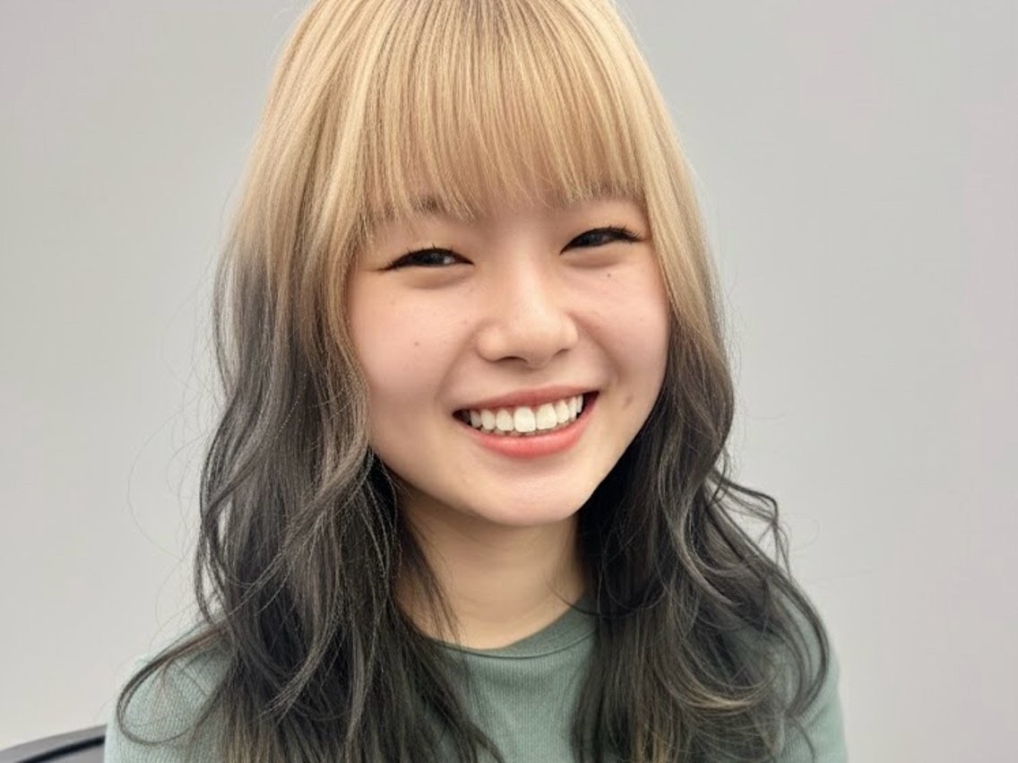 ミディアム ヘアカラー 😈【ウルフっぽい レイヤー】星翔輝😈のヘアスタイル