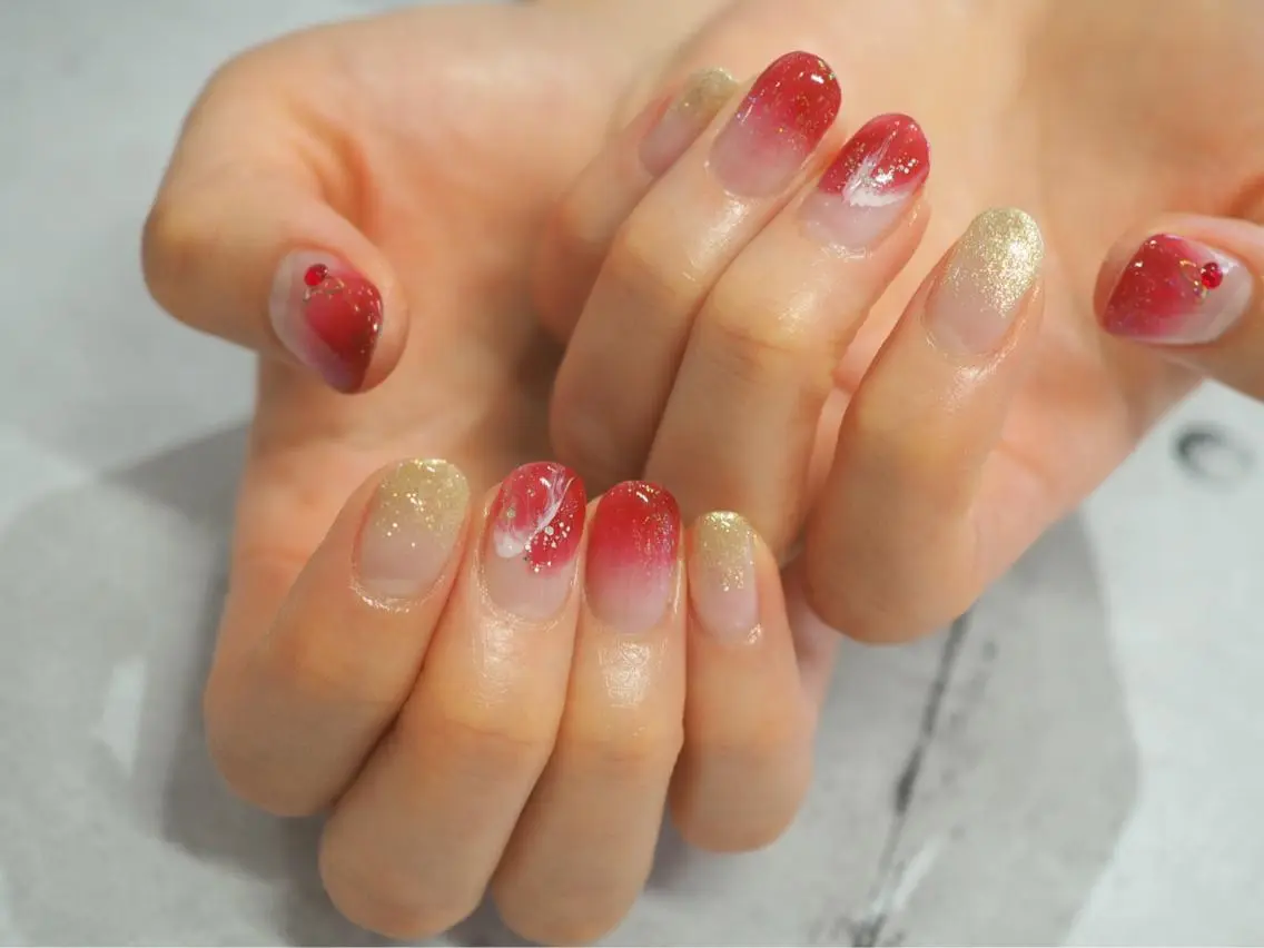 ネイル ハンドネイル Amu's chikakoのネイルデザイン