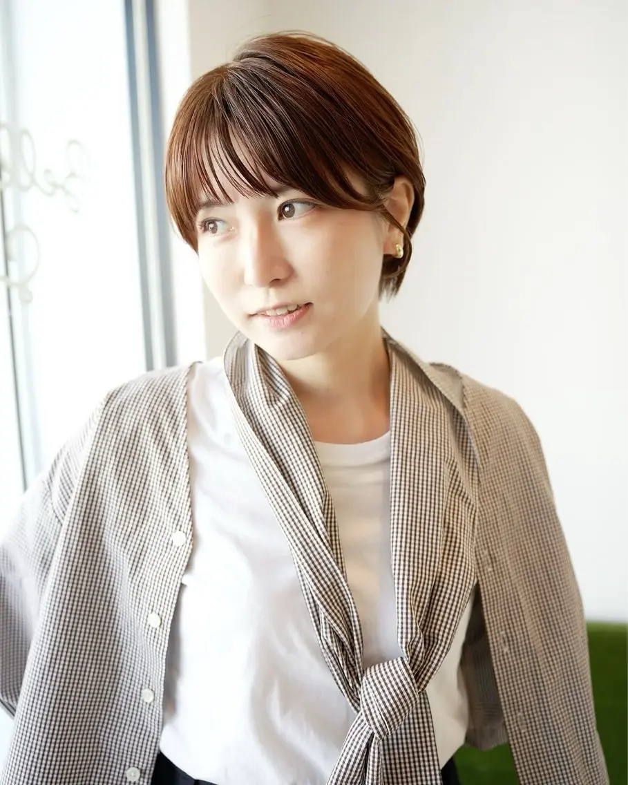 ショート ショート/縮毛矯正 /白髪染め/YUUのヘアスタイル