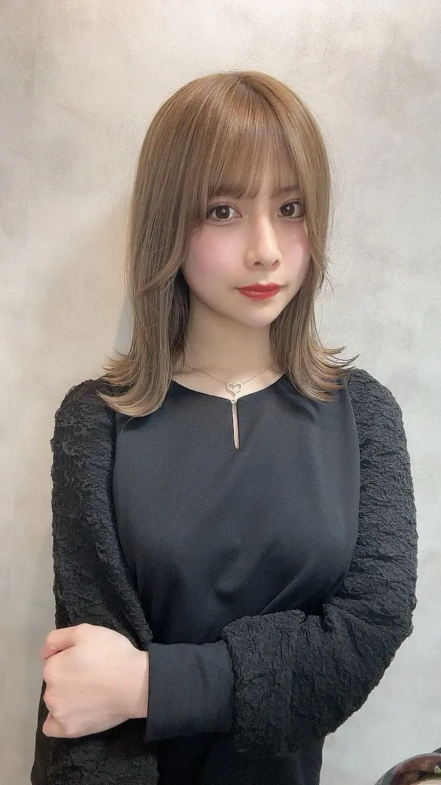 ミディアム カラー カット ヘアカラー 縮毛矯正/メンズ歓迎 Ryota🌻のヘアスタイル