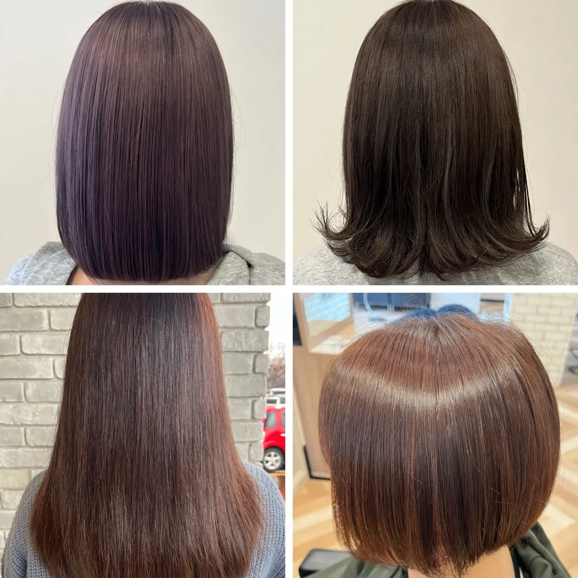 ショート カラー トリートメント 艶髪特化 しゅんぼう 長岡髪質改善のヘアスタイル