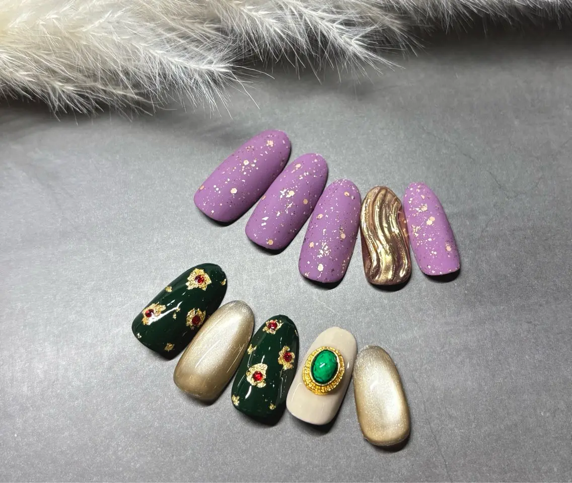 ネイル 成人式 N.design mineのネイルデザイン