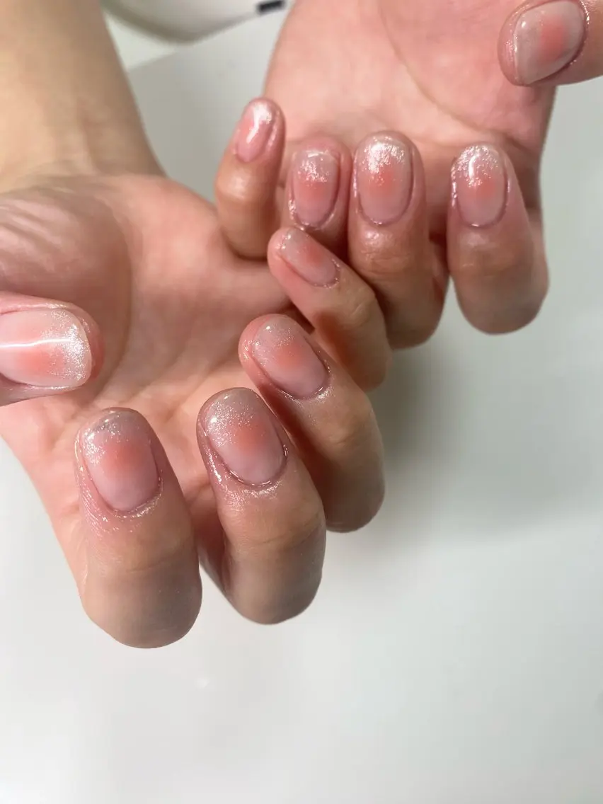 ネイル チークネイル kokori nailのネイルデザイン