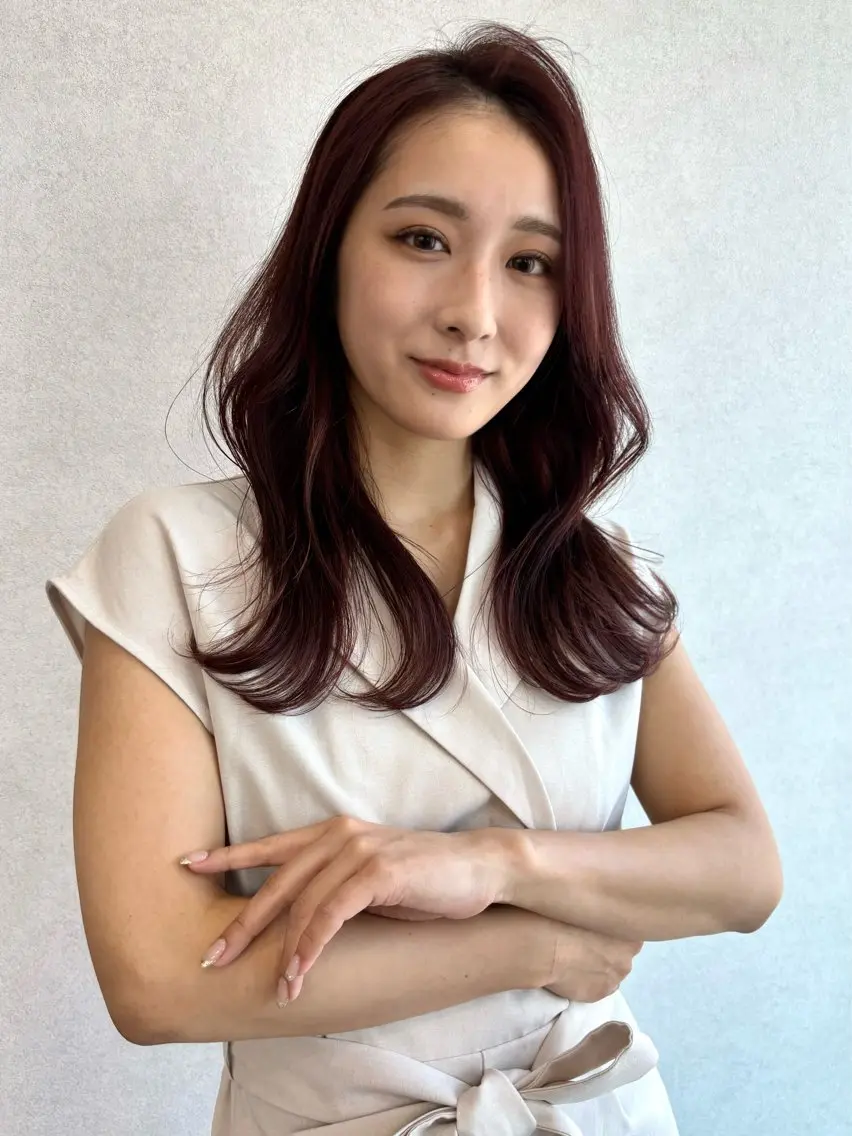ロング カラー レイヤー/透明感 カラー💘akariのヘアスタイル