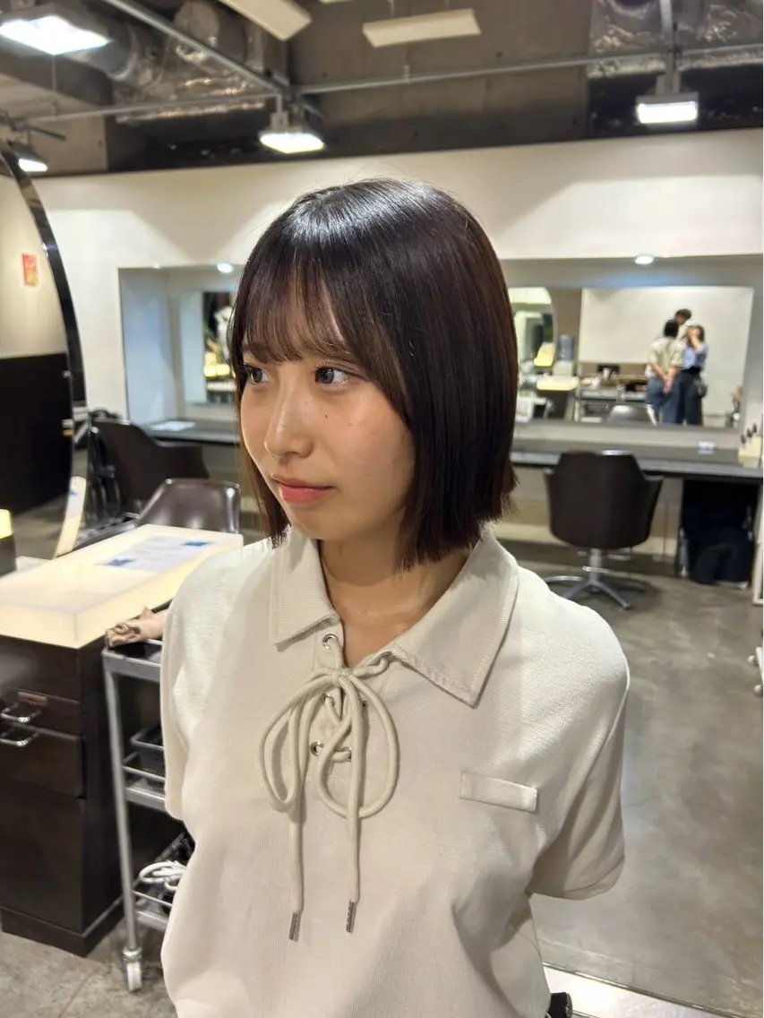 ボブカット💇♀️🎀の写真