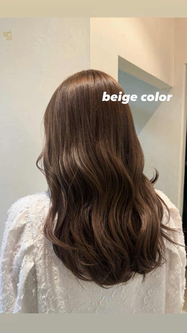 セミロング カラー ヘアカラー Meguro/ レイヤーカット⭐️のヘアスタイル