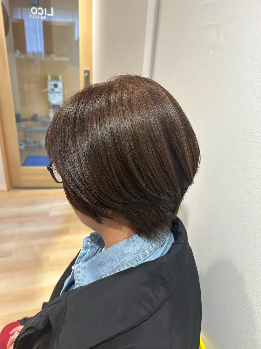ショート 透明感カラー 🎀せいかのヘアスタイル