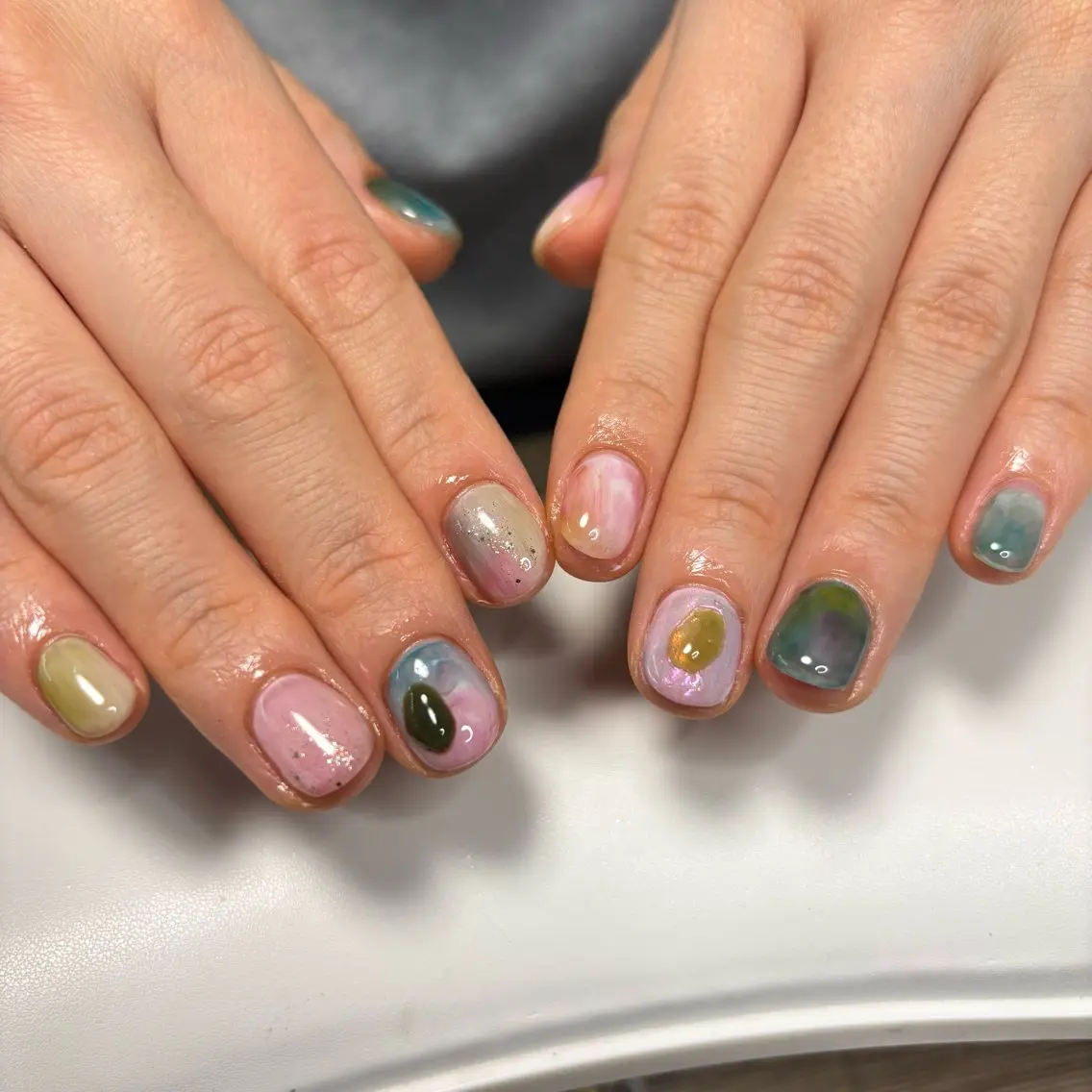 ネイル ハンドネイル ハンドケア nailsalon SuMILEのネイルデザイン