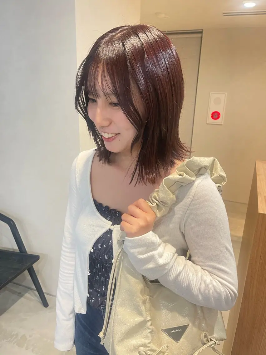 ショート ヘアカラー AMATORA SPA/福井美悠のヘアスタイル