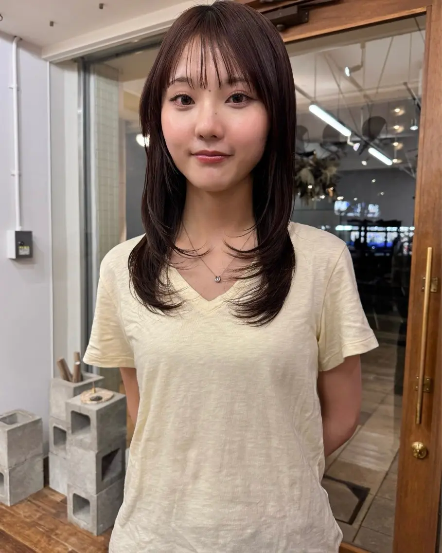 カラー ヘアカラー たけかわ みちのヘアスタイル