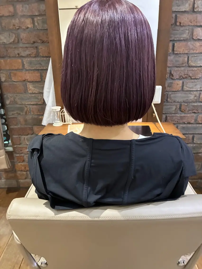 ミディアム 山口 千歌のヘアスタイル