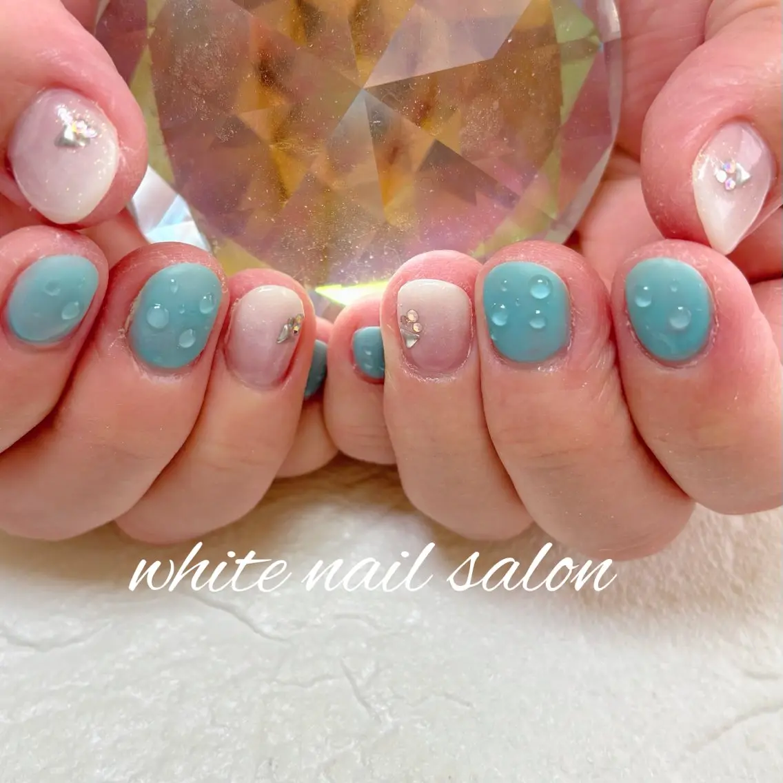 ネイル フットネイル ハンドネイル white nail salonのネイルデザイン
