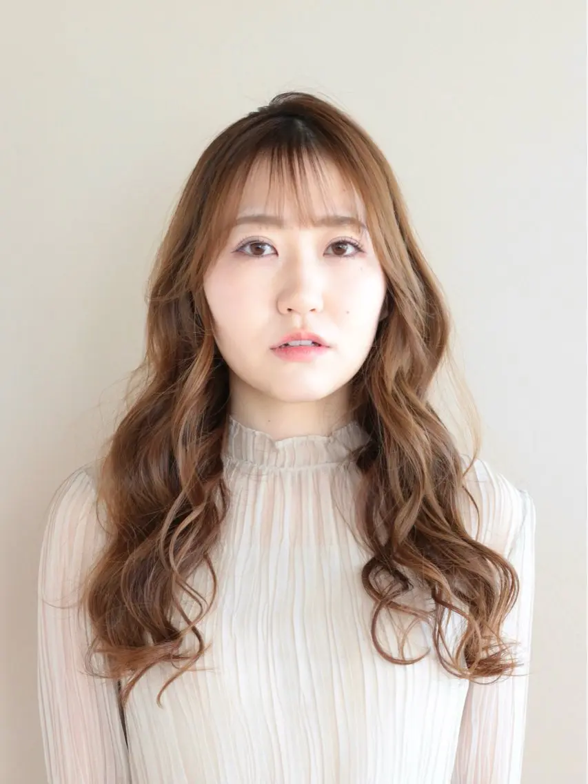 ロング カラー トリートメント 髙木美緒🌿 レイヤー/アレンジのヘアスタイル