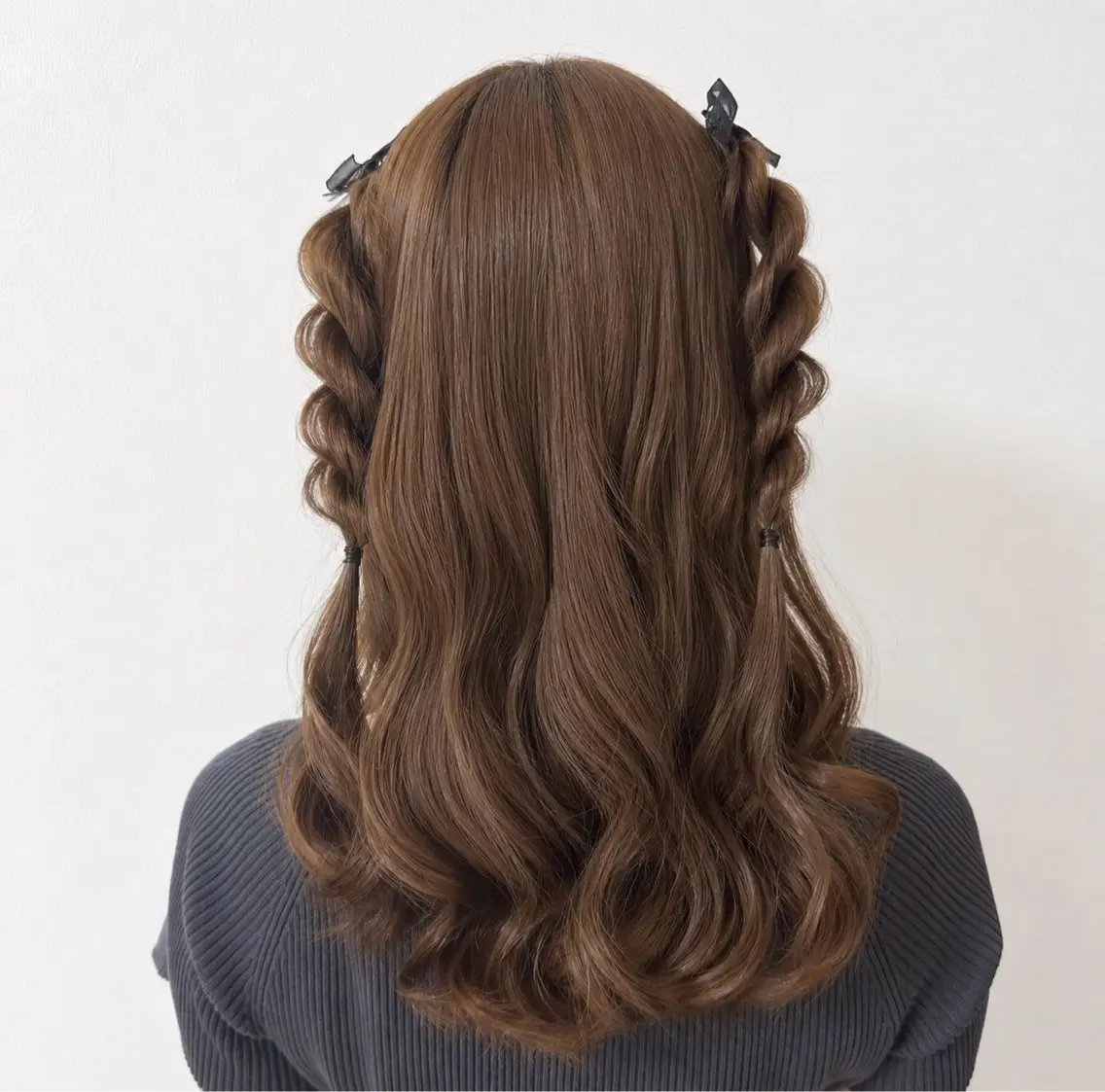 セミロング ヘアアレンジ ヘアセット ヘアセット・アレンジ 🌷Kasumi🌷のヘアスタイル