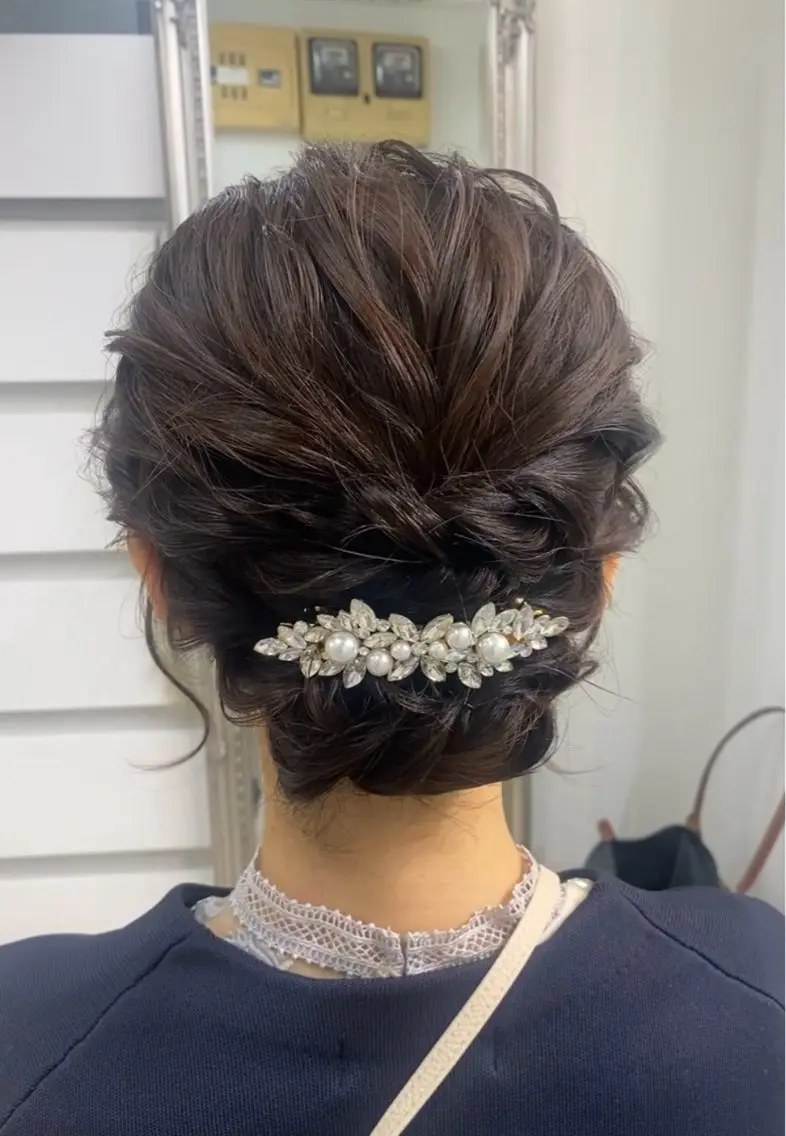 ヘアアレンジ ヘアセット g.💄 ヘアメイク&マツパのヘアスタイル