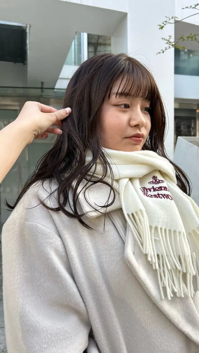 セミロング カラー ❕マンツーマン施術❕ 🍊Moemiのヘアスタイル