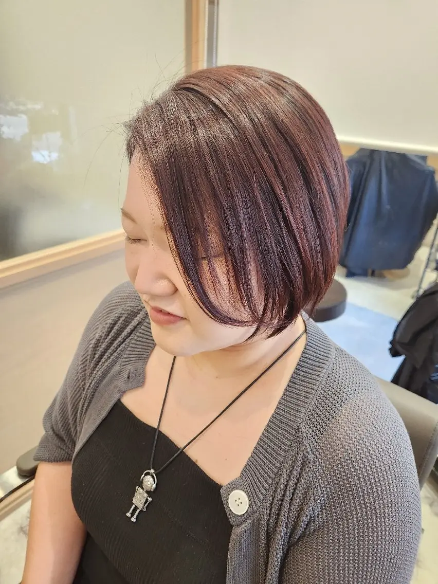 ショート ショートボブ ボブ ショートヘア カット トリートメント 佐藤 恵のヘアスタイル