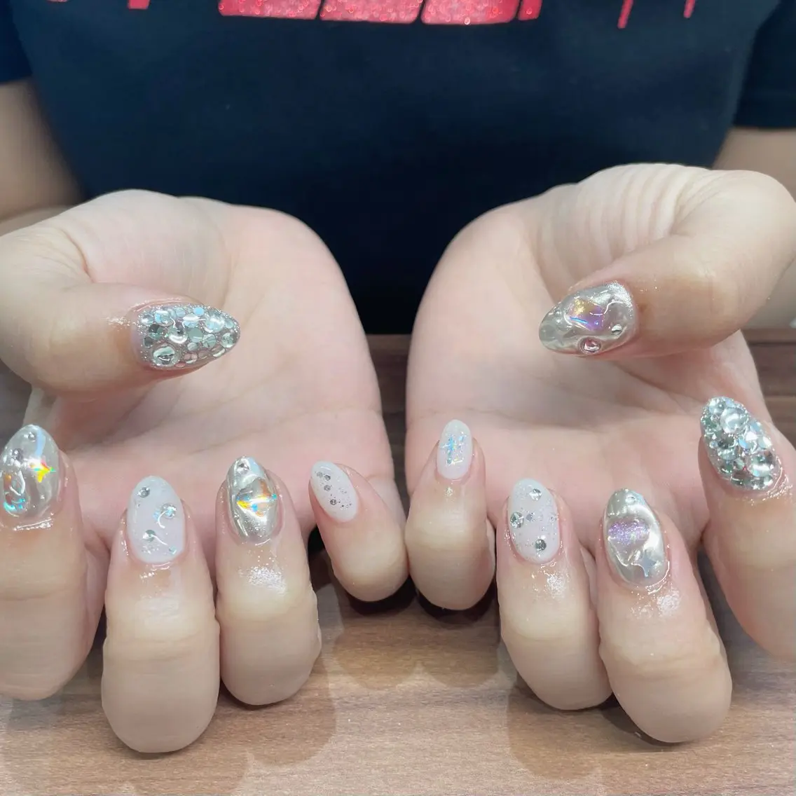 ネイル 韓国ネイル Ricnail☾ ayanoのネイルデザイン