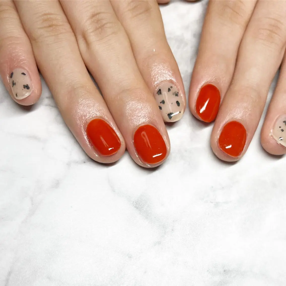 ネイル ワンカラーネイル 587nail *のネイルデザイン