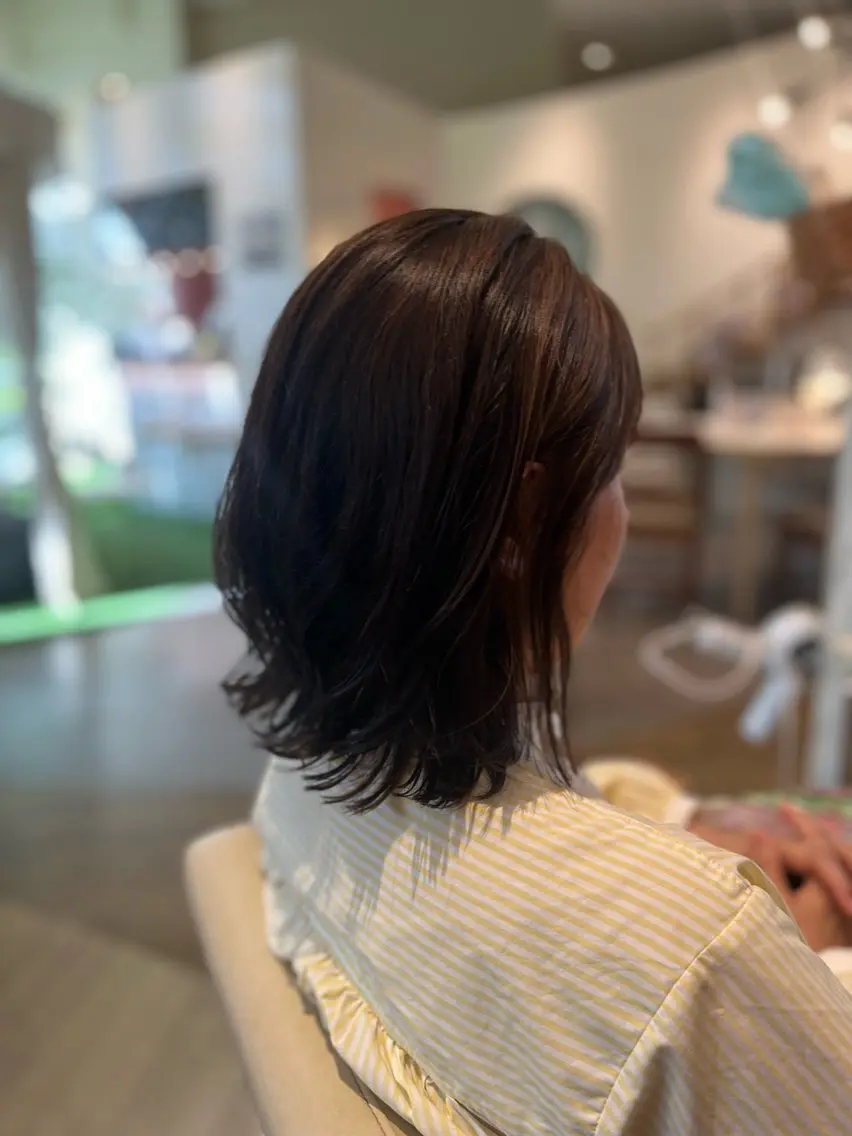 ミディアム ハイライト レイヤーカット 🧡艶髪・ゆるふわ style💛ミユのヘアスタイル