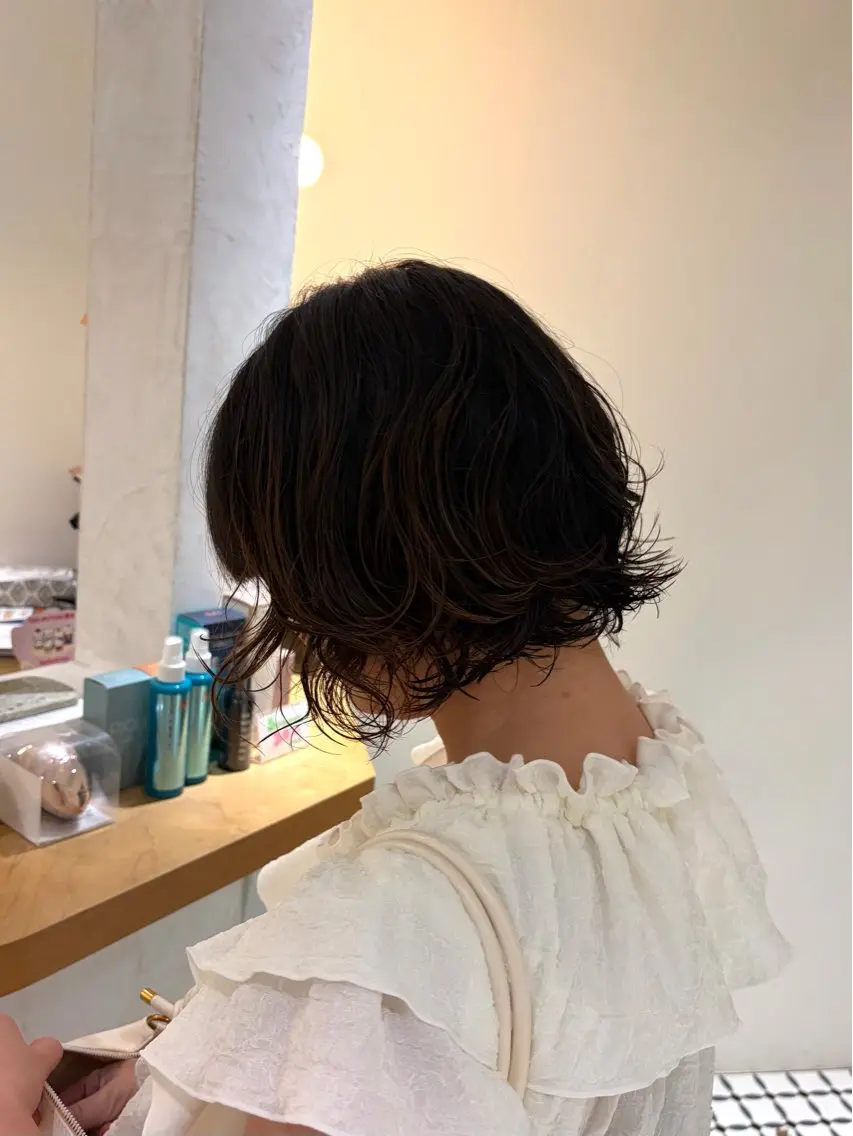 ショート パーマ ボブ NEELU otoのヘアスタイル