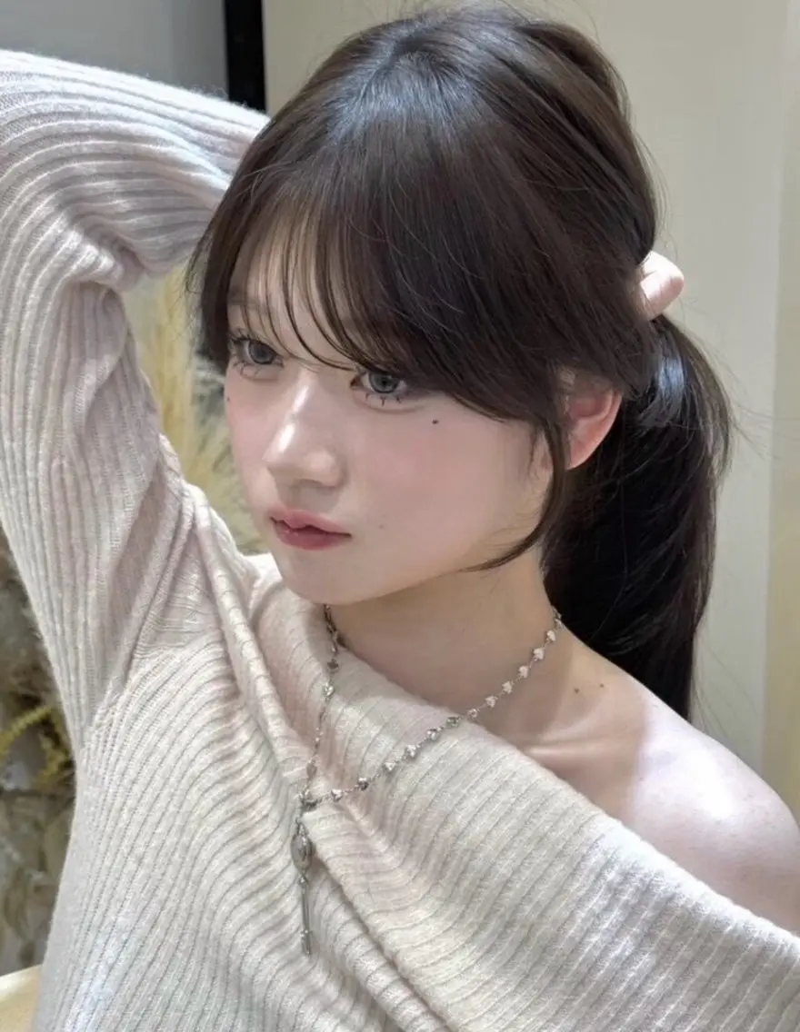 ミディアム カラー カット トリートメント 🦋韓国風レイヤー/ 艶髪矯正🦋凛太郎のヘアスタイル