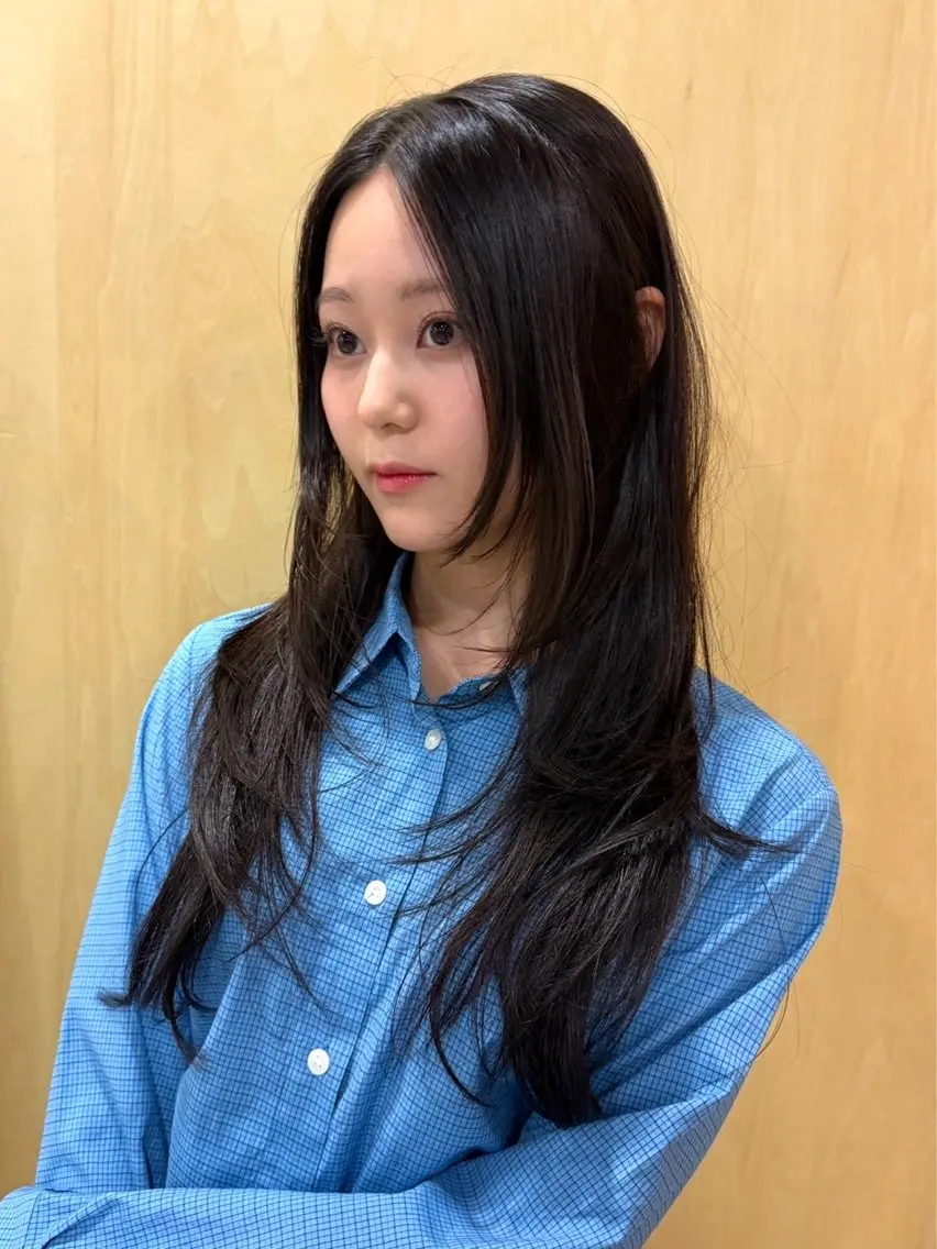 ロング レイヤーカット 平沼 祐哉/パーマのヘアスタイル