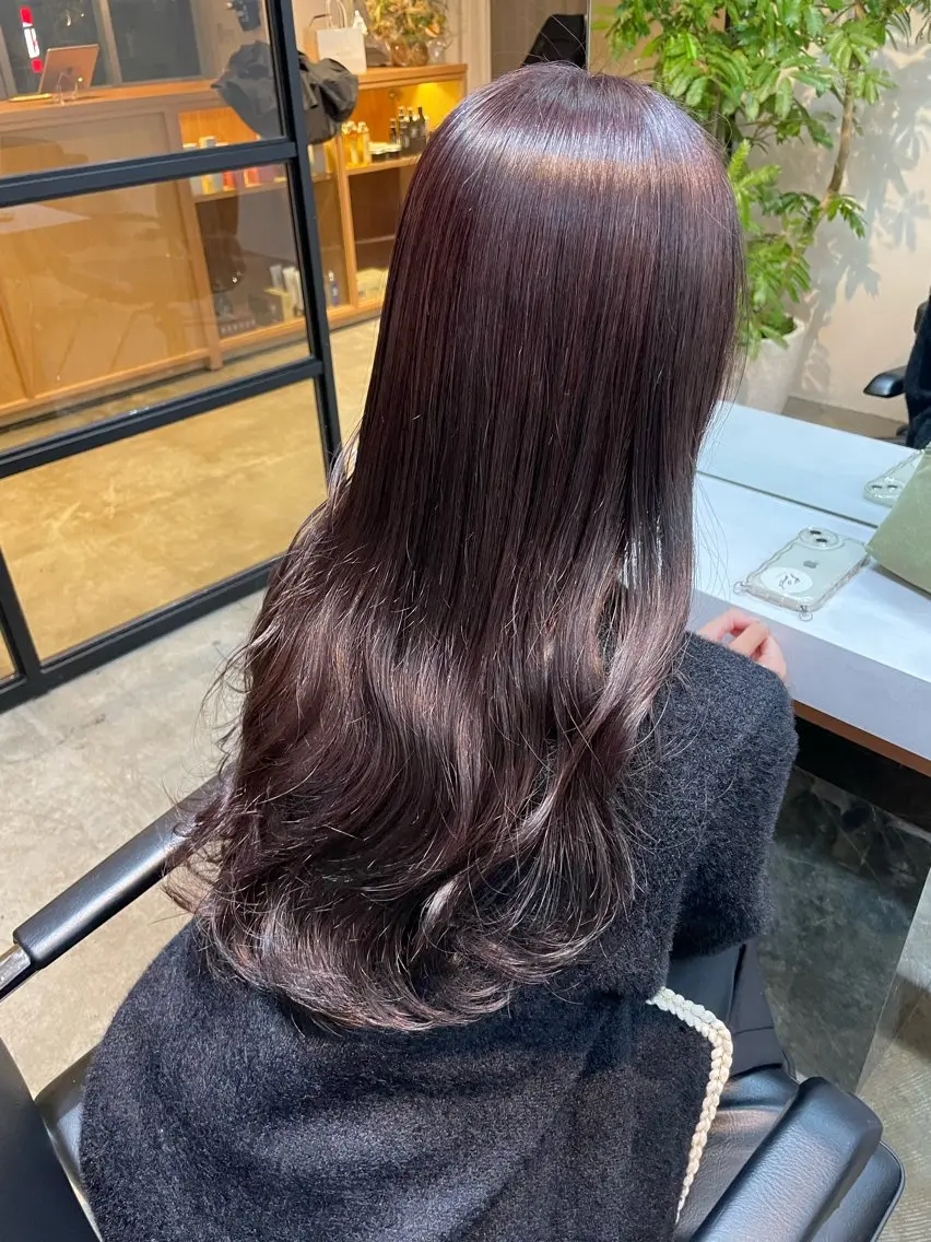カラー 透明感カラー カット ヘアカラー トリートメント カイリ 【POOL】のヘアスタイル