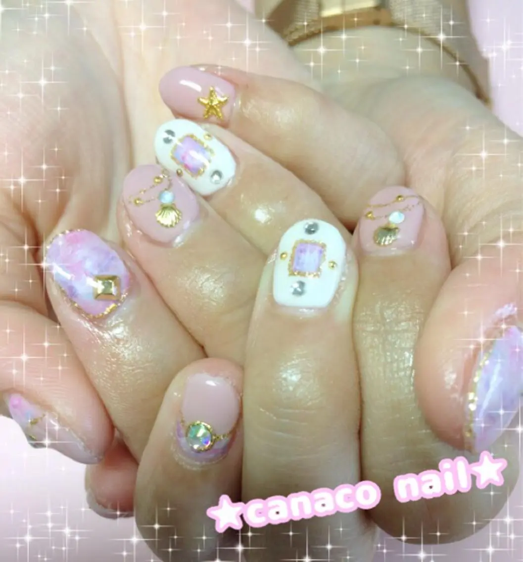 ネイル ハンドネイル ハンドケア ベテランネイル cnc nailのネイルデザイン