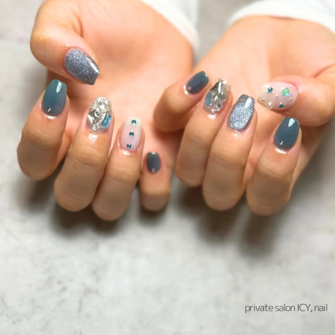 ネイル ハンドネイル ICY,nail REINAのネイルデザイン