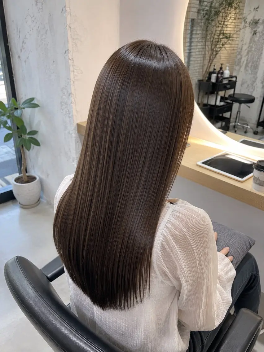 ロング ヘアカラー kyamyi キャミーのヘアスタイル