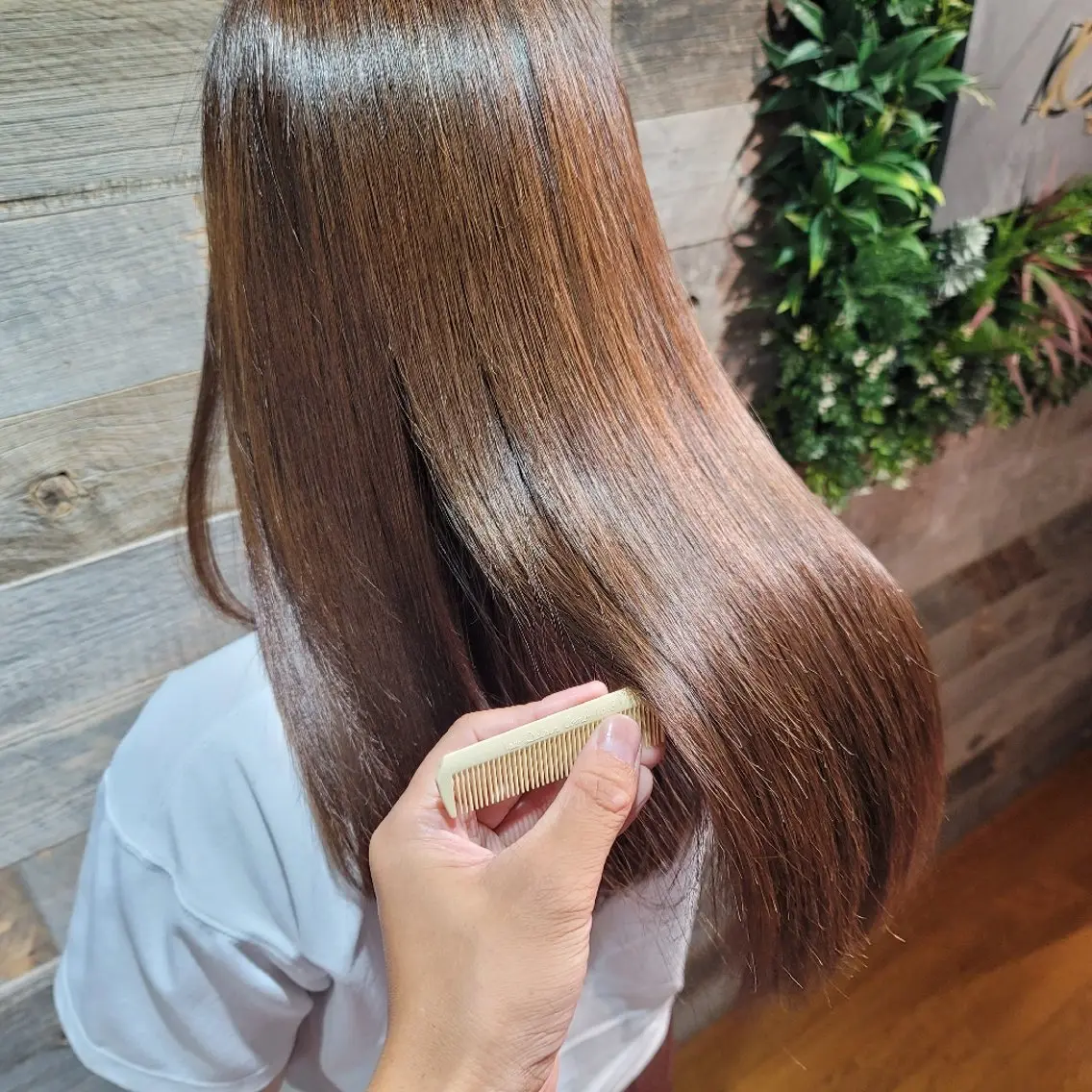 ロング カラー くせ毛 髪質改善 ツヤ髪専門美容師✨️ ナカノユウキのヘアスタイル
